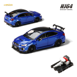 Hobby Japan Subaru S208 WR Blue Pearl 1:64 Diecast Model