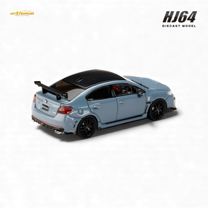 Hobby Japan Subaru S208 NBR Challenge Package Cool Gray Khaki 1:64 Diecast Model