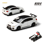 Hobby Japan Subaru S208 NBR Challenge Package Crystal White Pearl 1:64 Diecast Model