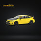 Pop Race Honda Civic FL5 Type R Sunlight Yellow 1:64