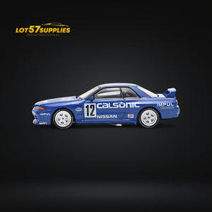 Pop Race Nissan Skyline GT-R R32 JTC 1990 Calsonic #12 1:64