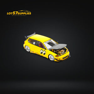 Pop Race Pandem Civic EG6 v1.5 - MOONEYES 1:64 PRE0010