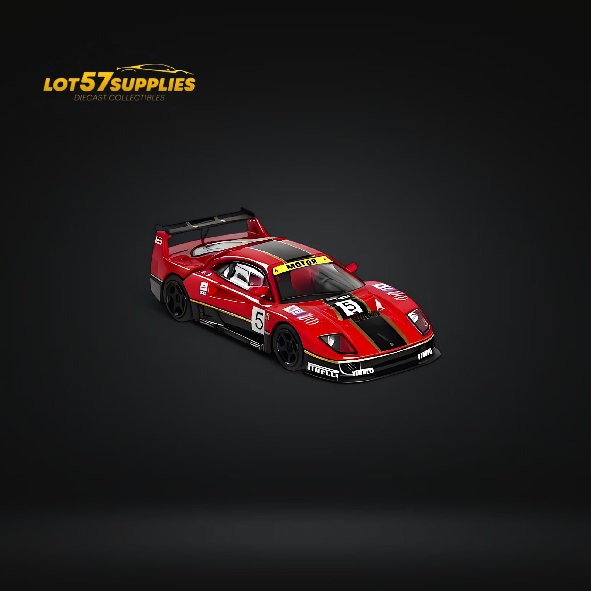 Stance Hunters F40 LM Red #5 Legend Series Luxury Box 1:64