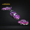 Street Weapon Porsche 993 RWB Rotana Race Track Purple 1:64