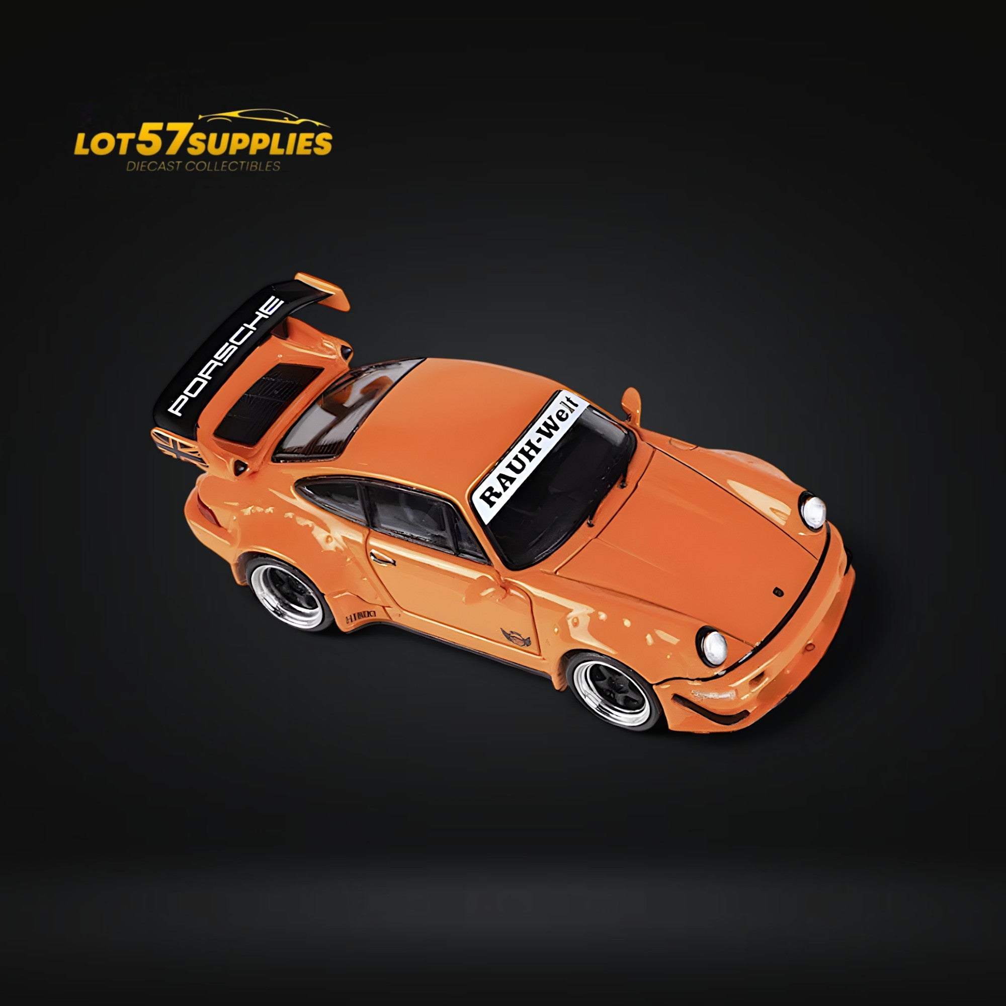 Fast Speed Porsche 964 RWB Orange 1:64 Diecast | LOT57 Supplies