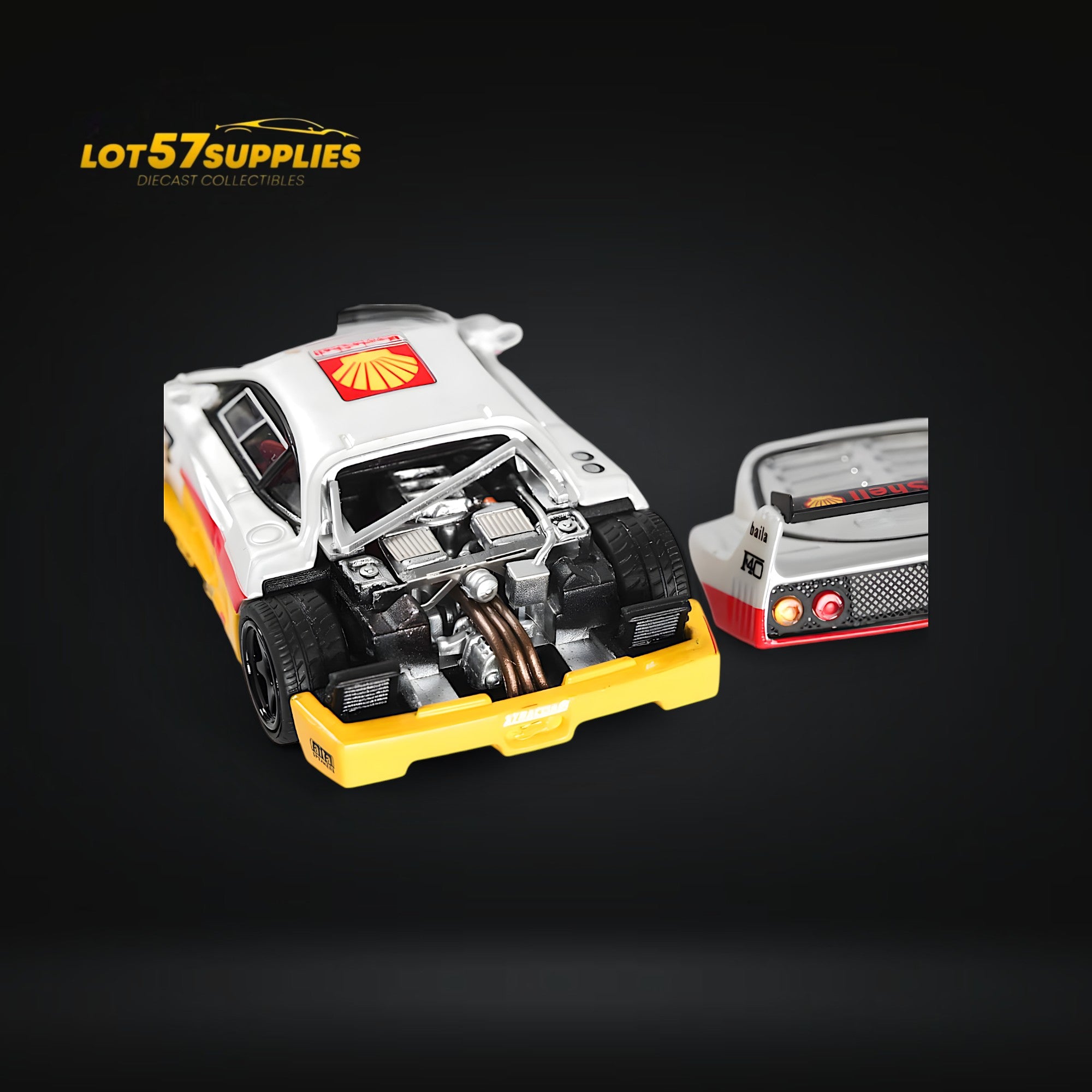ミニカー Stance Hunters Ferrari F40 Shell LEGEND Ferrari F40 LM Shell Livery 1:64 Diecast Model - Legend
