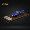 QIDIAN Porsche RWB 930 GT Wing in Blue Resin Model 1:64