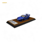 QIDIAN Porsche RWB 930 GT Wing in Blue Resin Model 1:64