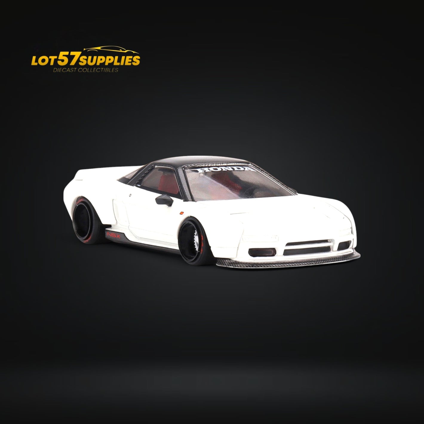 Mini GT x Kaido House Honda NSX NA1 Kaido Works V2 White 1:64 KHMG148