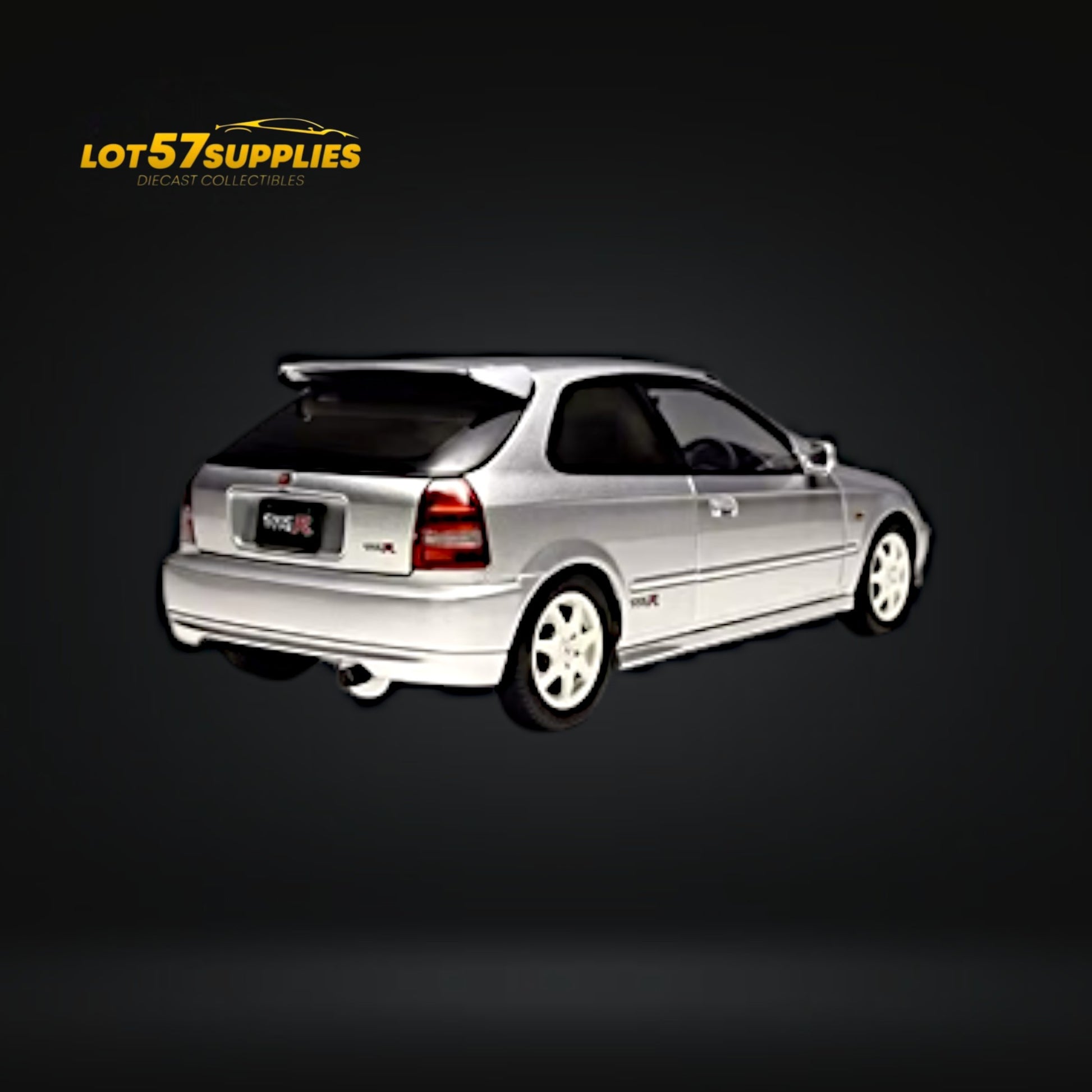 MOTORHELIX Honda Civic Type-R EK9-120 SILVER 1:18