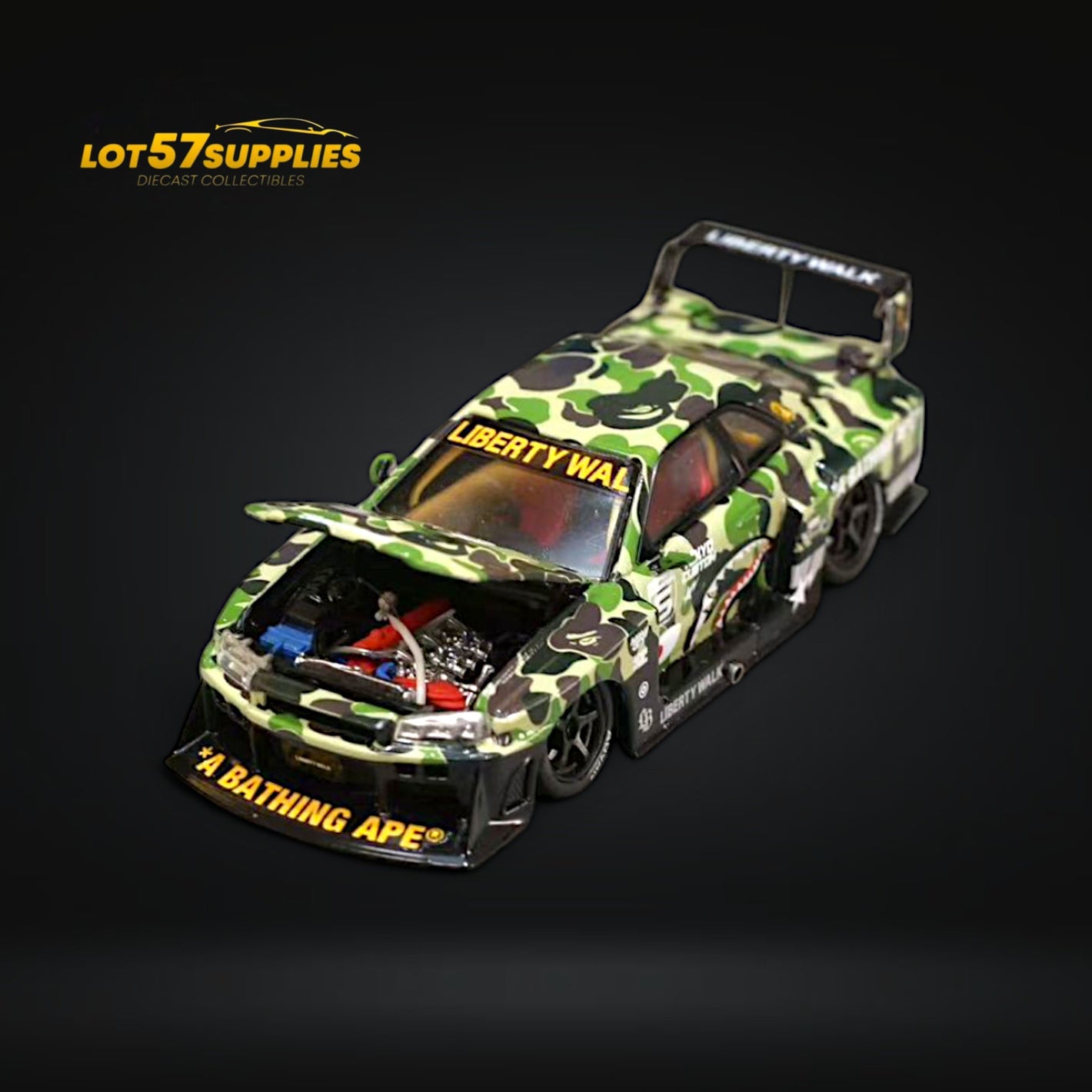 (Pre-Order) Street Weapon LBWK ER34 Camouflage Special Edition 1:64