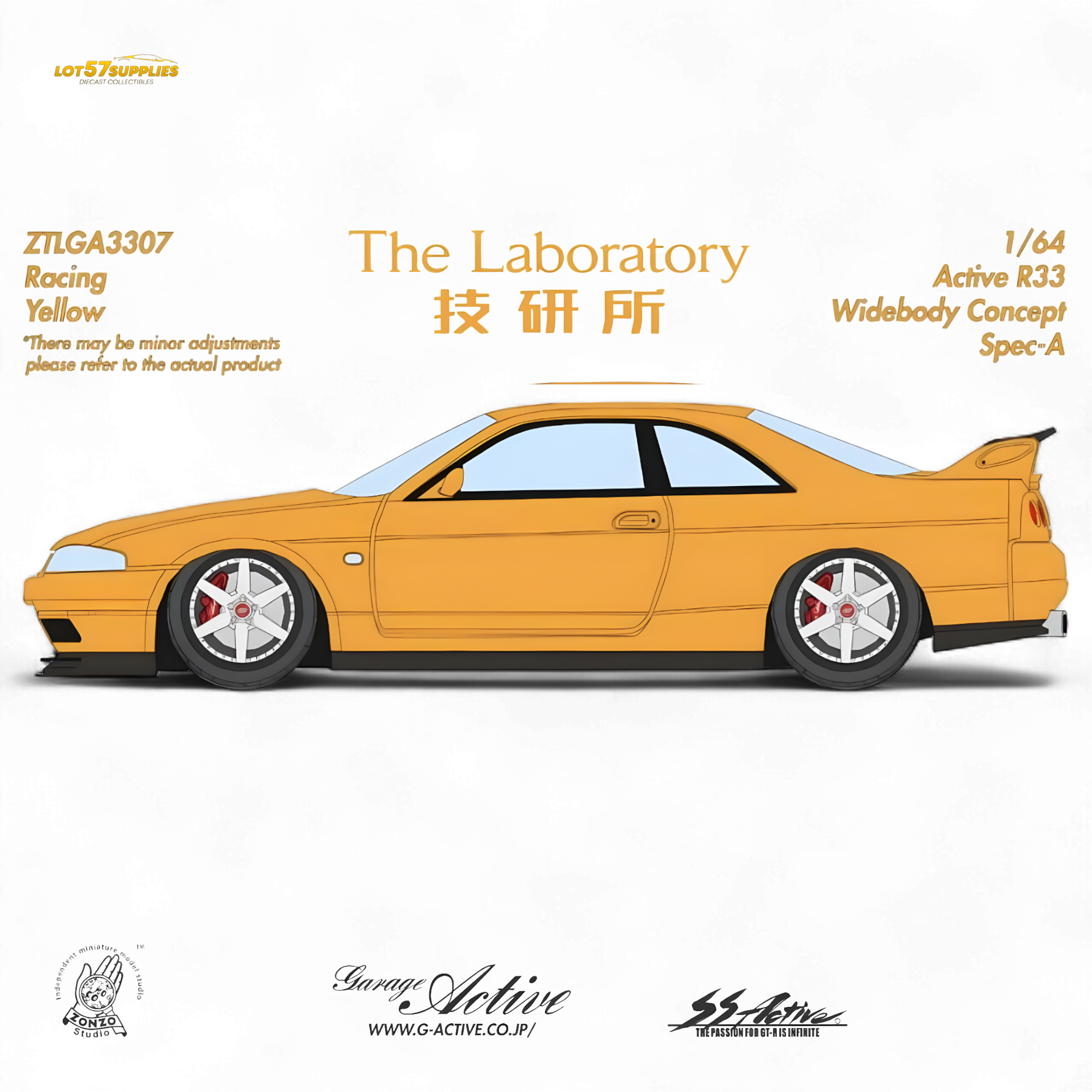 The Laboratory Established by ZONZO Studio 1/64 Nissan