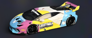 (Pre-order) Flame Huracan LP610-4 LWBK WideBody Resin - 1:64