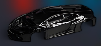(Pre-order) Flame Huracan LP610-4 LWBK WideBody Resin - 1:64
