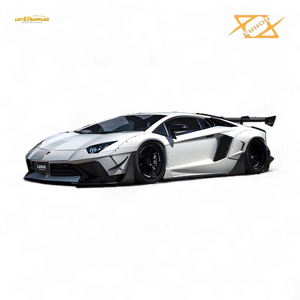 (Pre-Order) 404error LBWK Aventador 2.0 - White 1:64