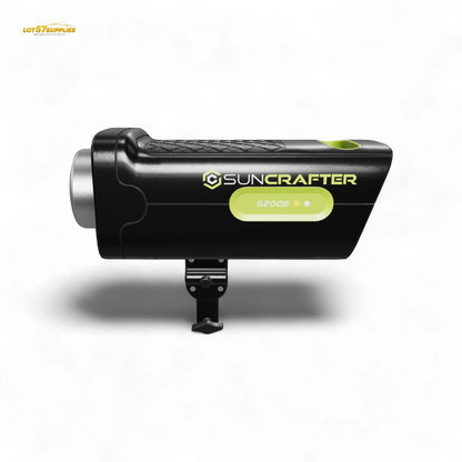 Black Suncrafter light on a white background