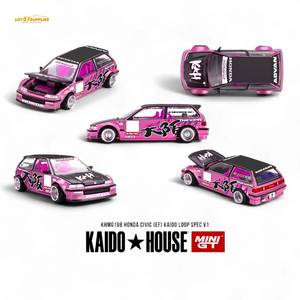 (Pre-Order) Kaido House Honda Civic (EF) Kaido Loop Spec V1 - 1:64