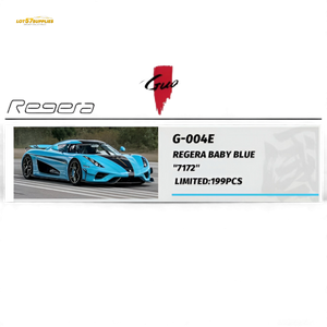 (Pre-Order) GUO Koenigsegg Regera - Baby Blue 1:64 - G-004E