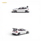 YM Model Honda Civic EG4 White Carbon 1:64 Diecast Model