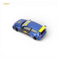 ET Model Honda Civic EG6 Rocket Bunny Sunoco 1:64 Scale Diecast Model Rear Quarter View