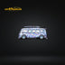 Liberty64 VW Volkswagen T1 Van Kombi Widebody Dark Sunflower Livery in Blue 1:64