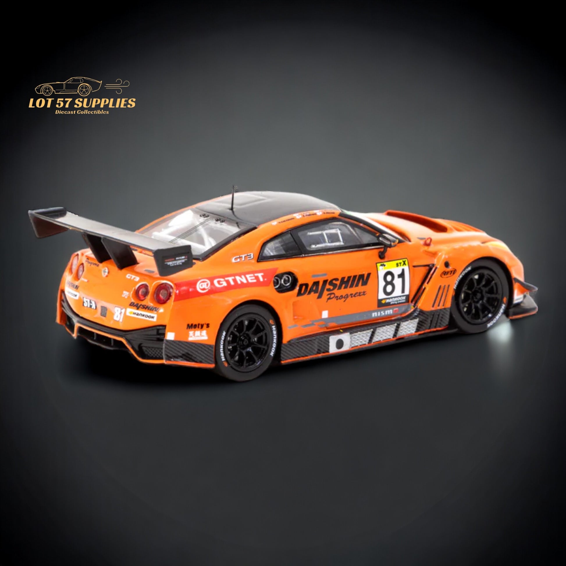 Tarmac Works Nissan GT-R R35 NISMO GT3 Super Taikyu Series 2021 #81 Winner 1:64 T64-035-21ST81