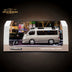 Tarmac Works Toyota Hiace Wagon Custom in Silver/Brown 1:64