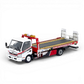 Unique Model Hino 300 Dutro Flatbed Tow Truck World Champion Livery 1:64 Diecast Model