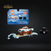 LOOSE Greenlight 1972 Chevrolet K-10 Monster Truck With Gooseneck Trailer & Tires Gulf Racing 1:64