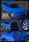Mortal Nissan Stagea 260RS Nismo in Blue Limited to 799 Pcs 1:64