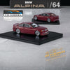 YM Model x SONGS BMW E46 Alpina B3 in Deep Wine Red Limited to 249 Pcs 1:64