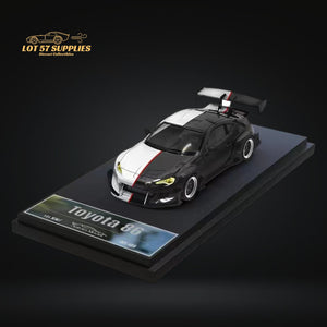 Aurora Model Toyota 86 Rocket Bunny Ordinary Version Blk/White 1:64