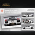 DCM Lamborghini Diablo GT-R White Diecast Model 1:64 Limited to 500 Pcs
