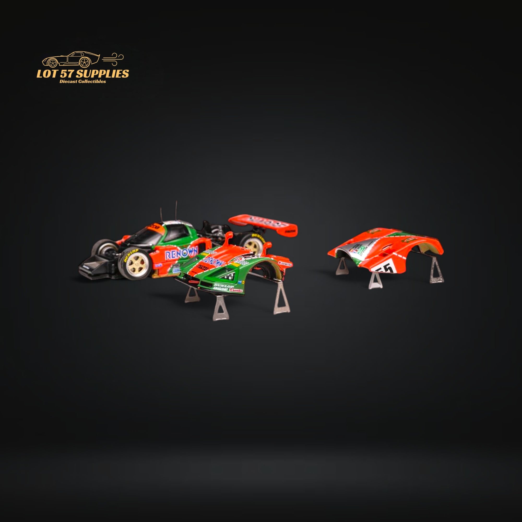 Pre-Order) MOTORHELIX Mazda 787b #55 Le Mans Championship 1991 Winner