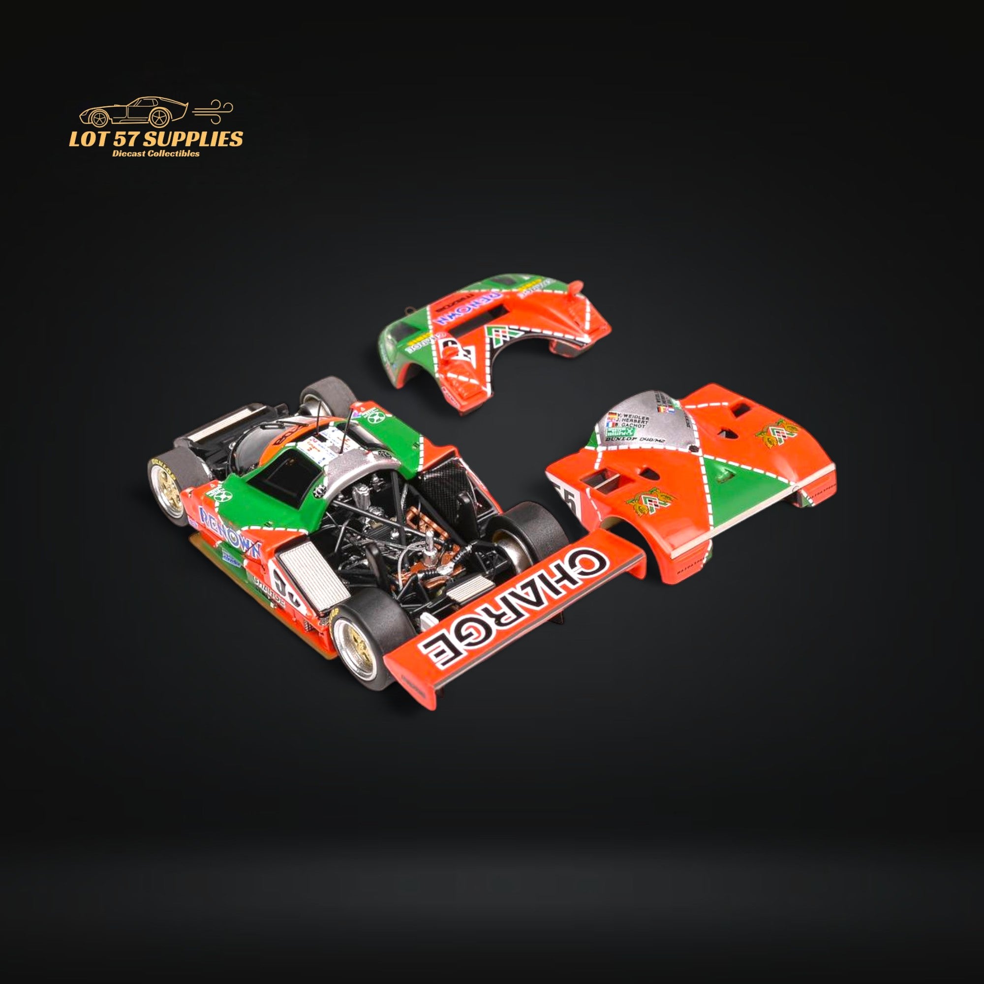 Pre-Order) MOTORHELIX Mazda 787b #55 Le Mans Championship 1991 Winner