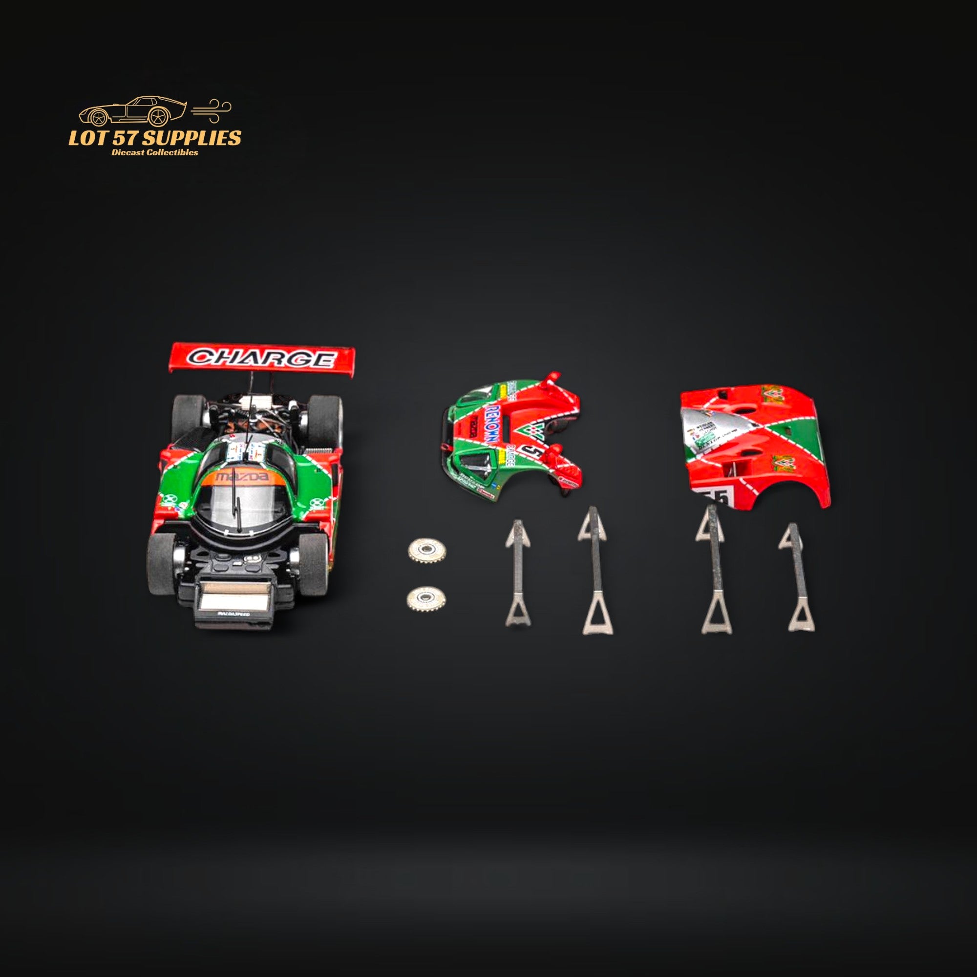 Pre-Order) MOTORHELIX Mazda 787b #55 Le Mans Championship 1991 Winner