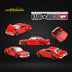 Kaido House Nissan Skyline 2000GT-R Red (KPGC10) Kaido Street V1 1:64