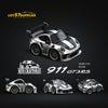 MINICRAFTSMAN 911 GT3 RS Egg Cart SILVER Limited to 299 PCS 1:64 Resin