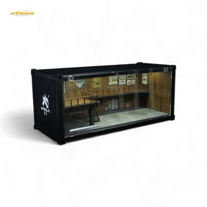 MoreArt CONTAINER REPAIR SHOP SCENE MO400205 1:64