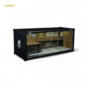 MoreArt CONTAINER REPAIR SHOP SCENE MO400205 1:64