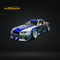 (Pre-Order) Fast Speed Skyline R34 GT-R 5th Generation BNR34 Silver Blue Strips 1:64