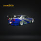 (Pre-Order) Fast Speed Skyline R34 GT-R 5th Generation BNR34 Silver Blue Strips 1:64