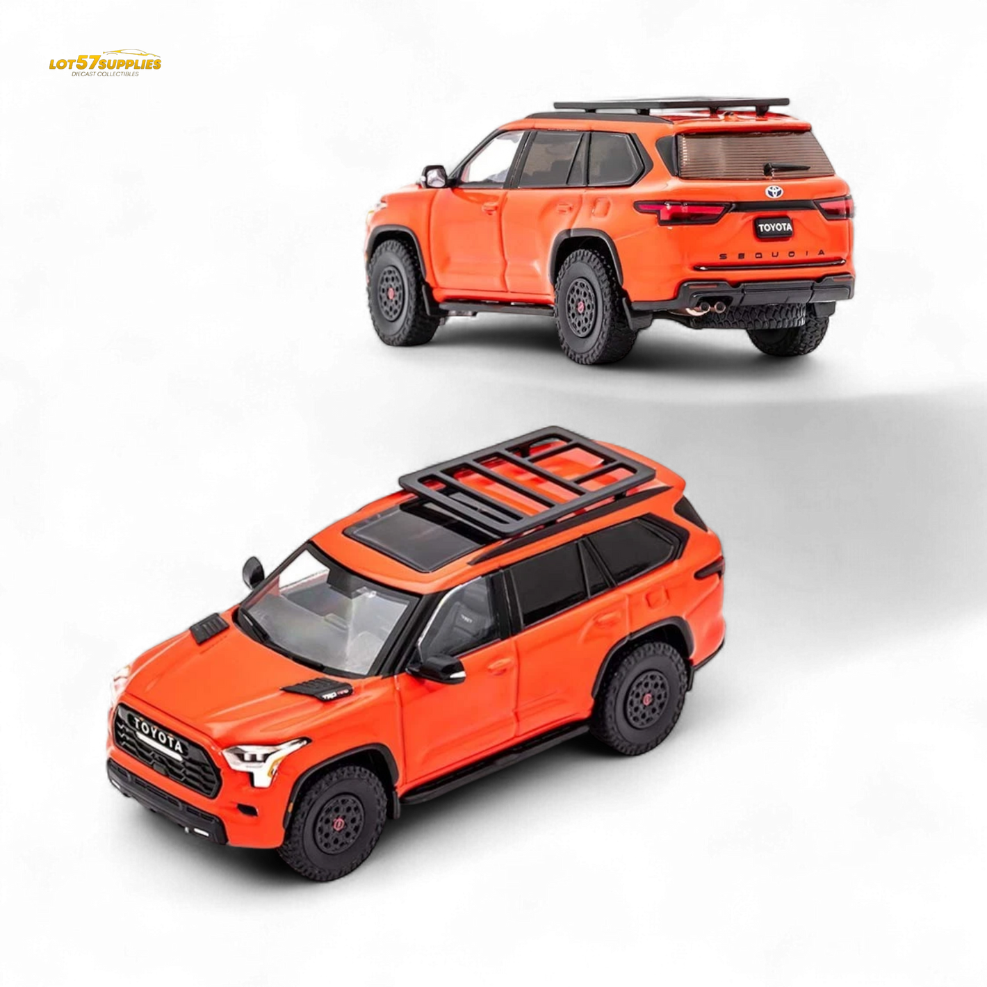 CM MODEL Toyota Sequoia Orange 1:64