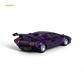 Findclassically Countach LP5000S - Metallic Purple w/ Wing 1:64