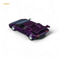 Findclassically Countach LP5000S - Metallic Purple w/ Wing 1:64