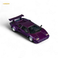 Findclassically Countach LP5000S - Metallic Purple w/ Wing 1:64