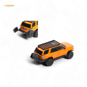 GCD Toyota Super Overlord Light Modified Version 4 Runner - Orange 1:64