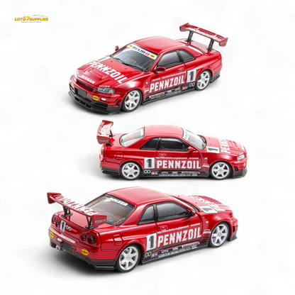 Fast Speed R34 Skyline GT-R 1:64 Diecast | LOT57 Supplies Fast Speed R34 Skyline GT-R 1:64 Diecast | LOT57 Supplies