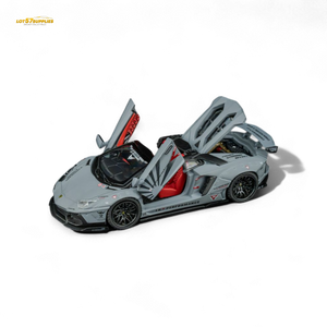 TPC Rhino Model Lamborghini LP720-4 Roadster Wide-Body 1:64 Diecast Model