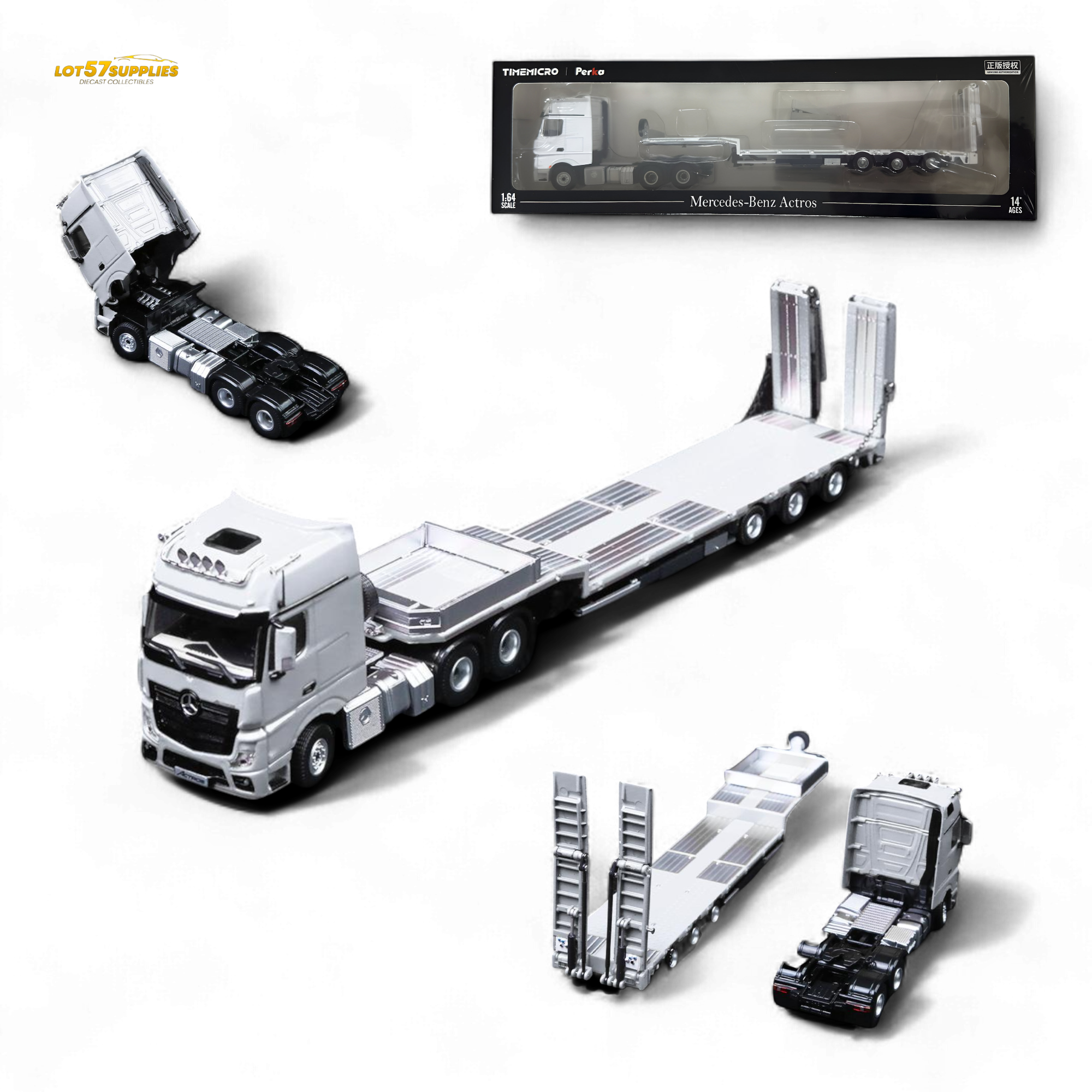 MiNiGT New Ray メルセデス・ベンツ アクトロス トランスポーター